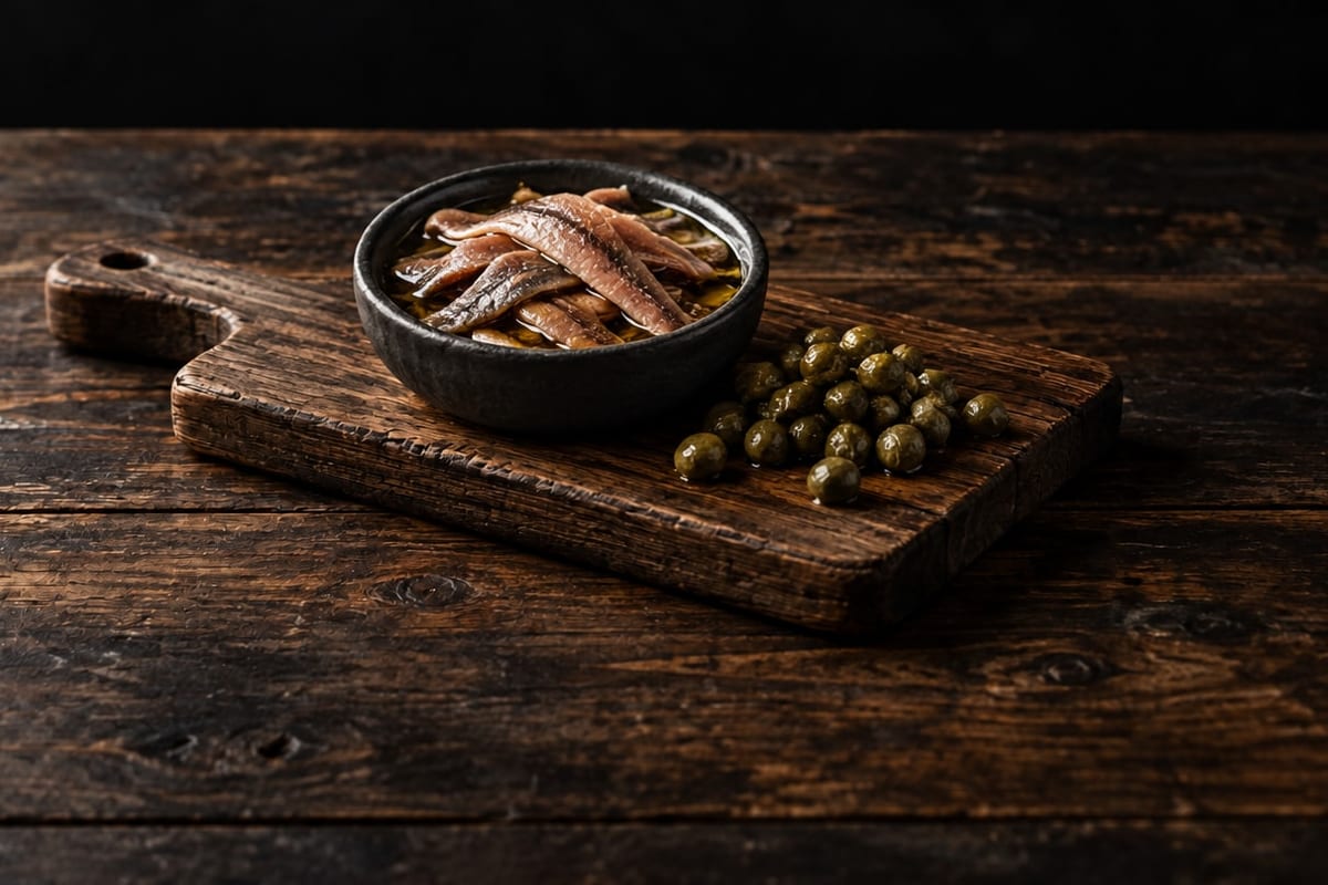 Anchois i kapary - Morze Śródziemne