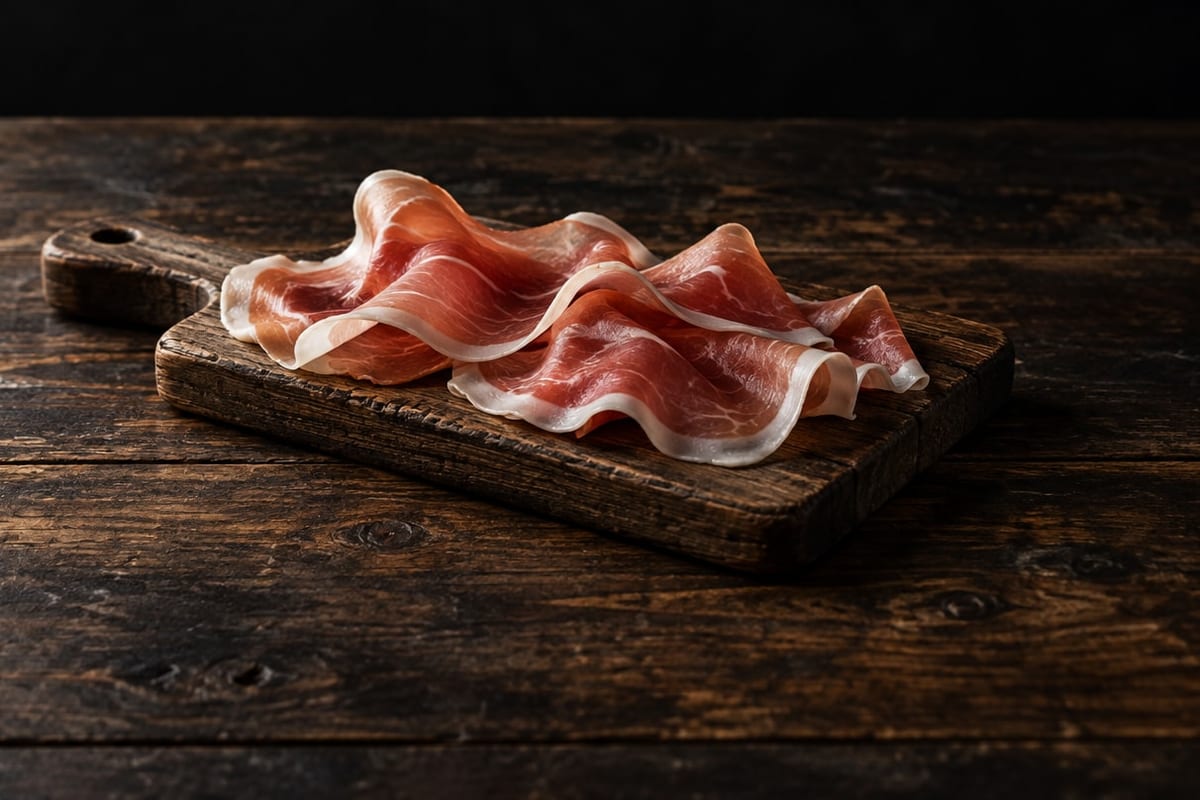 Prosciutto crudo - Włochy, szynka dojrzewająca